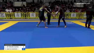 LEVI DE MOURA GUIMARÃES vs GUILHERME BACHA GUEDES 2021 Pan IBJJF Jiu-Jitsu No-Gi Championship