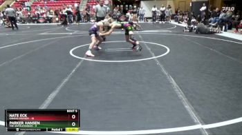 90 lbs Round 2 (6 Team) - Nate Eck, Kansas Mayhem vs Parker Hansen, The Untouchables
