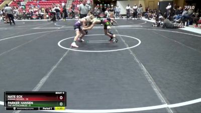 90 lbs Round 2 (6 Team) - Nate Eck, Kansas Mayhem vs Parker Hansen, The Untouchables