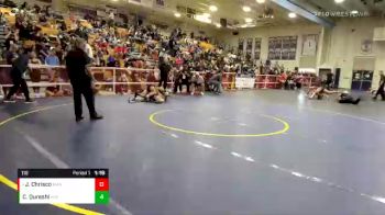 116 lbs Semifinal - Jordyn Chrisco, Marina vs Carissa Qureshi, Portola