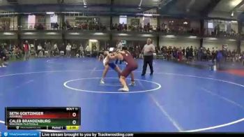 165 lbs Champ. Round 2 - Caleb Brandenburg, Wisconsin-Platteville vs Seth Goetzinger, Augsburg