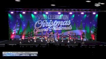 Ultimate Cheer Lubbock - BLISS [2025 L3 Senior - D2 - Small] 2025 Spirit Celebration Christmas Grand Nationals