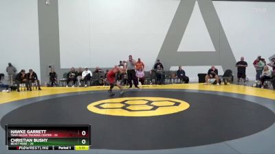 112 lbs Round 4 (6 Team) - Hawke Garrett, Team Nazar Training Center vs Christian Bushy, Beast Mode