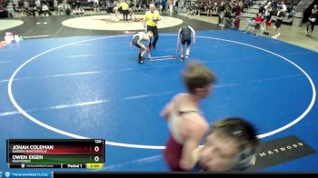 120 lbs Cons. Round 1 - Owen Eigen, Mahtomedi vs Jonah Coleman, Kasson-Mantorville