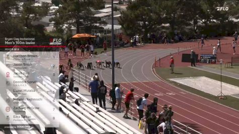 Men's 100m Invitational, Semi-Finals 6