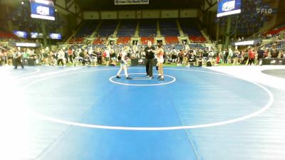 106 lbs Rnd Of 32 - Nakayla Dawson, Michigan vs Gable Hemann, Iowa