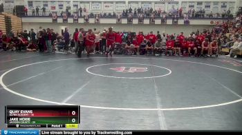 285 lbs Semis & 3rd Wb (16 Team) - Jake Hoxie, Jackson County vs Quay Evans, Glynn Academy