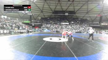 Boys 4A 190 lbs Champ. Round 2 - Ryker Hall, Eastmont vs Antonio Castillo, Eisenhower