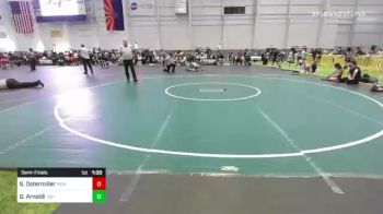 78 lbs Semifinal - Shane Ostermiller, Pioneer Grappling vs Dane Arnoldi, Top Of The Rock