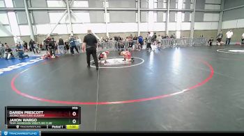 63 lbs Champ. Round 1 - Darien Prescott, Ascend Wrestling Academy vs Jaxon Wargo, Team Aggression Wrestling Club