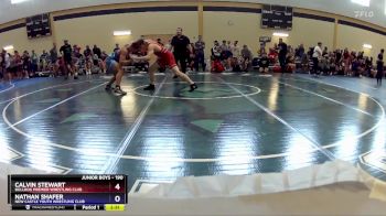 190 lbs 7th Place Match - Calvin Stewart, Bulldog Premier Wrestling Club vs Nathan Shafer, New Castle Youth Wrestling Club