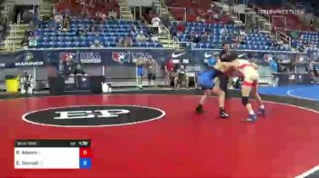 113 lbs Consi Of 16 #1 - Raymond Adams, New York vs Cash Donnell, Oklahoma