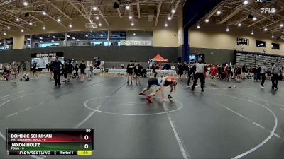 80 lbs Round 1 (8 Team) - Jaxon Holtz, POWA vs Dominic Schuman, Mat Assassins Black