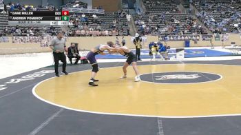 144 lbs 7th Place Match - Andrew Pomeroy, Male vs Dane Miller, Christian County