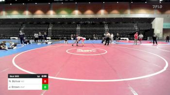 149 lbs Consi Of 4 - Nico Bolivar, Indiana vs Joshua Brown, UNATT-Cal State Bakersfield