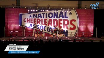Ruby Red Cheer - Royal Rubies [2025 L3.1 Performance Rec - 10-18Y (NON) Day 1] 2025 NCA Atlanta Classic