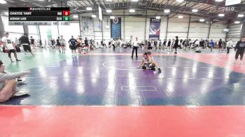 132 lbs Round Of 64 - Chayce Yant, Indiana Outlaws White vs Aidan Lee, Blue Wave