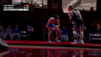 133 lbs Enis Ljikovic, Davidson vs Nick Gonzalez, Air Force