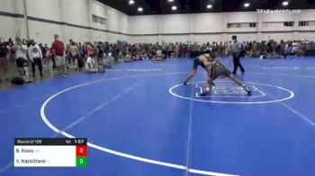 132 lbs Prelims - Brogan Kealy, MD vs Vincenzo Napolitana, FL