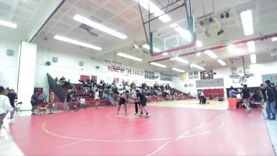 190-215 lbs Round 1 - Angel Pacheco, Estancia H.S. vs Xavier Soria, Santa Ana