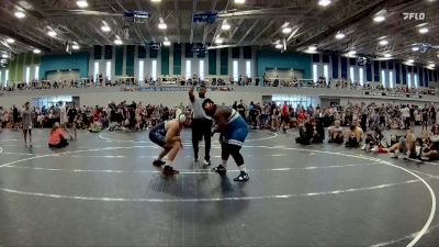 285 lbs Round 3 (6 Team) - Daguy Massillon, Gladiator Punishers vs Colton Hersey, Oakleaf WC