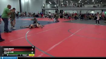 76 lbs Round 5 (6 Team) - Dylan Luik, Apex vs Cash Bratt, Dynasty
