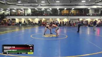 125 lbs Cons. Round 2 - Brenden Yob, Heidelberg vs Donovan Kelly, Adrian