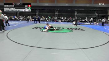 126 lbs Consi Of 16 #2 - Luke Schoch, Los Gatos vs Breidyn Ralls, Canyon View AZ