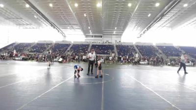 55 lbs Rr Rnd 3 - Dhrumit Bhave, Rancho Bernardo WC vs Carson Clark, Fearless WC