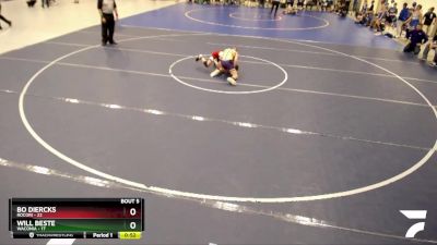 93 lbs Semis & 1st Wrestleback (8 Team) - Bo Diercks, Rocori vs Will Beste, Waconia