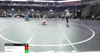 122 lbs Consolation - Jackson Atherton, Unaffiliated vs Wesley Hyatt, Ascension Titans