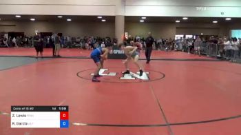 126 lbs Consolation - Zachary Lewis, Tennessee vs Rafael Garcia, US Territory