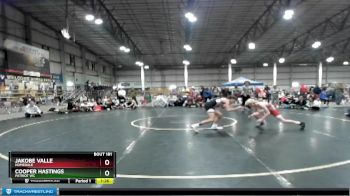 100 lbs Semifinal - Jakobe Valle, Homedale vs Cooper Hastings, Patriot WC