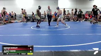 182 lbs Round 3 (6 Team) - Nathan Barkley, TDWC vs Quincy Risper, SLWC