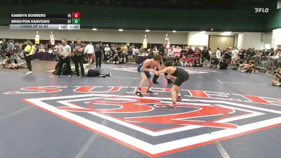 138 lbs Consi Of 64 #2 - Kamdyn Borrero, PA vs Brighton Karvoski, CT