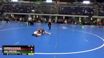 70 lbs Cons. Round 4 - Harrison Schuelke, Berge Elite Wrestling Academy vs Rory Shelstad, Centennial Youth Wrestling