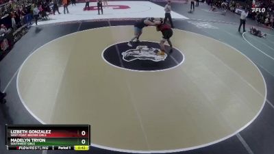 Cons. Round 3 - Lizbeth Gonzalez, West Point-Beemer Girls vs Madelyn Tryon, Southwest Girls