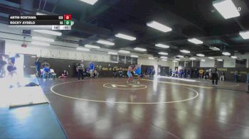 190 lbs Cons. Round 3 - Rocky Aydelo, Bishop Amat vs Abtin Rostama, El Camino Real