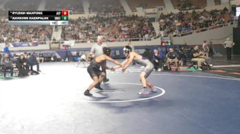 128-D2 Cons. Semi - Ryleigh Maxfong, Arizona College Prep vs Ravikorn Kaewpaluk, Desert Mountain High School