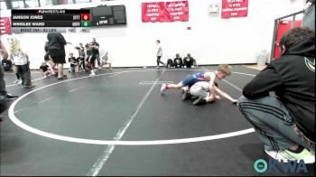 52 lbs 3rd Place - Janson Jones, Standfast vs Wriglee Ward, Grover Rains Wrestling Club