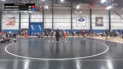 80 lbs Benton Hughes, Idaho vs Marcelo Simon, Alabama