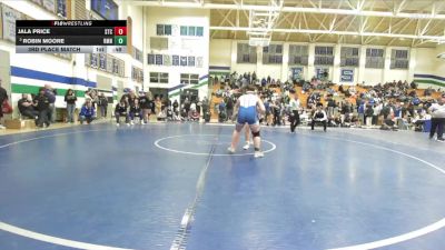 235 lbs 3rd Place Match - Jala Price, Steele Canyon vs Robin Moore, Ramona