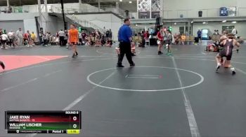 100 lbs Round 8 (10 Team) - WILLIAM LISCHER, RedNose vs Jake Ryan, Dayton Bandits