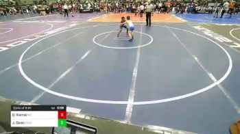 52 lbs Consi Of 8 #1 - Qasim Kamal, Mad Dawg Wrestling Club vs Jahmir Dean, Askeo International Matclub