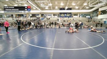 144 lbs 5th Place Match - Allen Dansie, Sanderson Wrestling Academy vs Tristan Zorzakis, Charger Wrestling Club