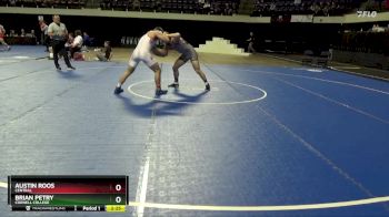 174 lbs Cons. Round 5 - Brian Petry, Cornell College vs Austin Roos, Central