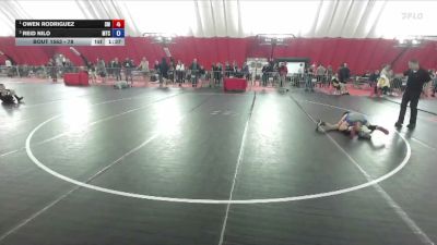 78 lbs Round 4 - Owen Rodriguez, Smooth Moves vs Reid Nilo, Maverick Training Center