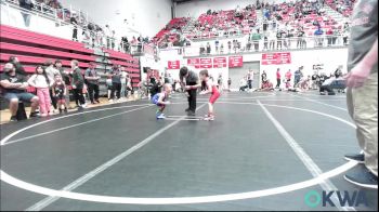 49 lbs Round Of 32 - Cash Tipton, Carl Albert vs Cruz Wunderlich, Chandler Takedown Club