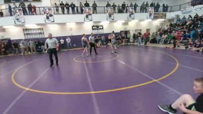 126 lbs Quarterfinal - Chauncey Dalton, Cody Middle School vs Casen Johnson, Thermopolis