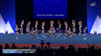Zone Cheer All-Stars - Lady Liberty [2026 L4 Senior - Small Semis] 2026 The Summit